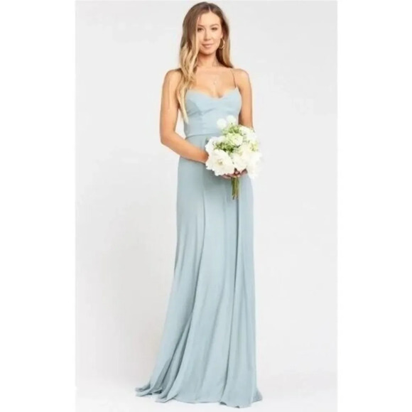 Show Me Your Mumu Godshaw Goddess Sage Long Formal Gown L - Picture 1 of 8